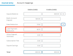 Square accounting automation