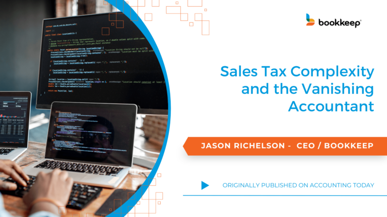 Sales Tax Complexity and the Vanishing Accountant